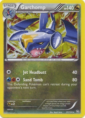 Garchomp - 91/124 - Cracked Ice Holo